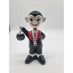 Publix Supermarket Halloween Dracula Vampire Statue Ceramic bobble head figure